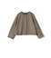 SHIPS Primary Navy Label:〈手洗い可能〉ウール ジャージー ノーカラー ジャケット