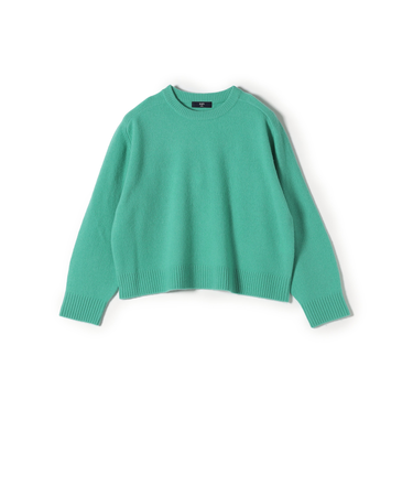 SHIPS Colors:〈手洗い可能〉CASHMILE(R) サドルショルダー ニット