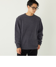 SHIPS Colors:〈洗濯機可能〉ハイゲージ モール ニット