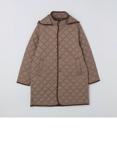 SHIPS Colors:〈撥水・手洗い可能〉sorona(R) 中綿 キルティング フードコート