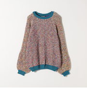 CARA&THE SKY:〈洗濯機可能〉ローゲージ ニット プルオーバー