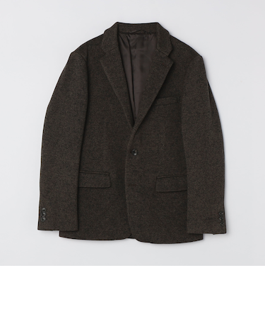 SHIPS Colors:セーター フリース 2ボタン ジャケット