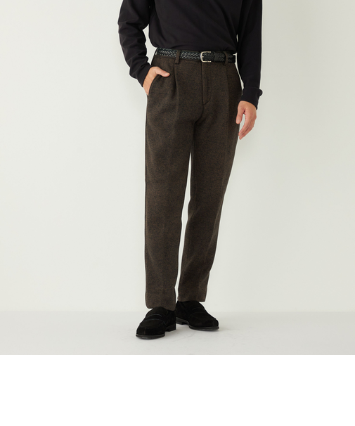 《一部追加予約》SHIPS Colors:セーター フリース イージー スラックス◆