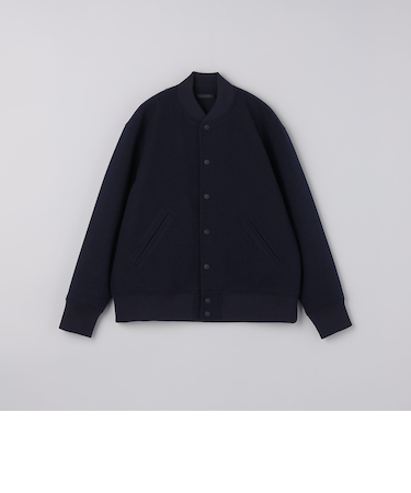 SHIPS Colors:ウール ミックス スタジアム ブルゾン
