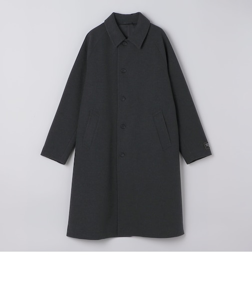 【一部WEB限定】〈防風〉ウール ミックス ロングコート◇