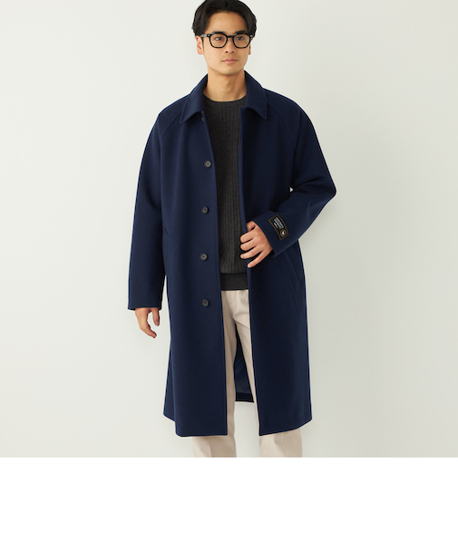 SHIPS Colors:ウール ミックス ロングコート
