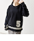 《予約》SHIPS any:〈洗濯機可能〉裏起毛 パールモチーフ 刺繍 ワイド スウェット