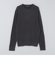 SHIPS Colors:〈洗濯機可能〉コットン カシミヤ ケーブル ニット