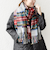 TWEED MILL: チェック ウール ストール 25AW