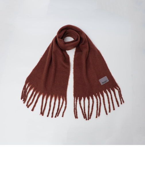 City Ambient Products: シャギー ソリッド ボリューム マフラー