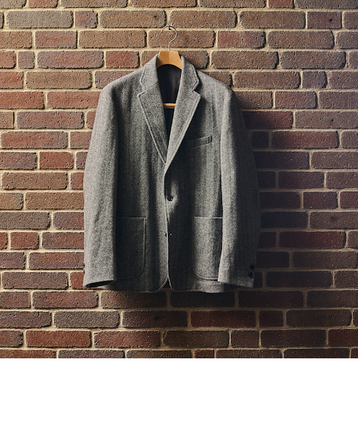 SHIPS: AUTHENTIC ヘリンボーン スポーツ ブレザー