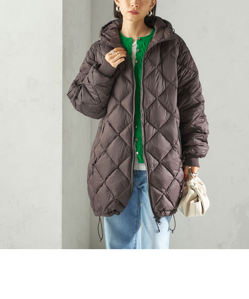 【SHIPS別注】Wai+ × TAION:〈手洗い可能〉ミディ ダウン コート SHIPS別注】Wai+ × TAION:〈手洗い可能〉ミディ ダウン コート