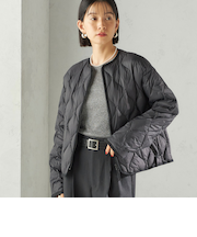 《予約》【SHIPS別注】Wai+ × TAION:〈手洗い可能〉ショート ダウン ジャケット