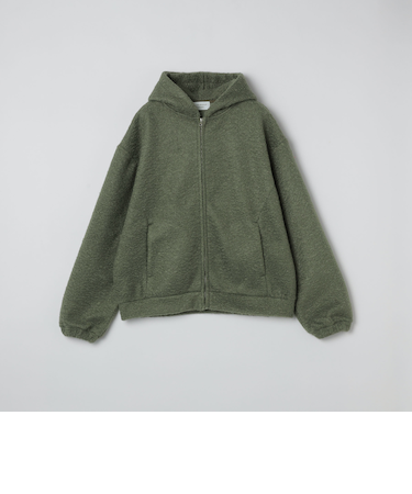 City Ambient Products: シャギー フリース ジップ パーカー