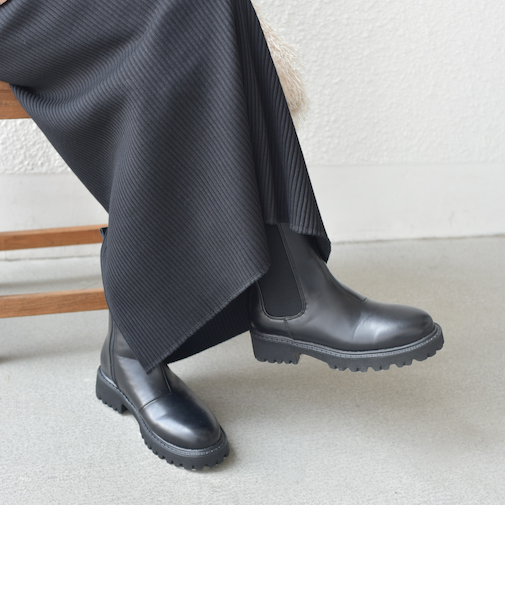 SHIPS Colors:サイドゴア ブーツ