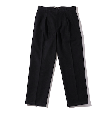 Southwick Gate Label:〈セットアップ対応〉フェルテッド 1プリーツ スラックス