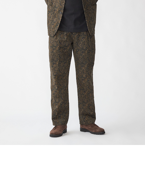 SHIPS: 〈手洗い可能〉リング ツイード バギー スラックス｜シップスの