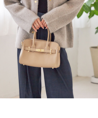 【SHIPS別注】MILOS: 金具付き ベルト トート S