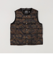 TAION:〈手洗い可能〉クルーネック インナー ダウン ベスト <KIDS>