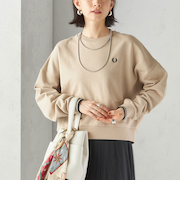 《予約》FRED PERRY: G1148 TIPPED SWEAT