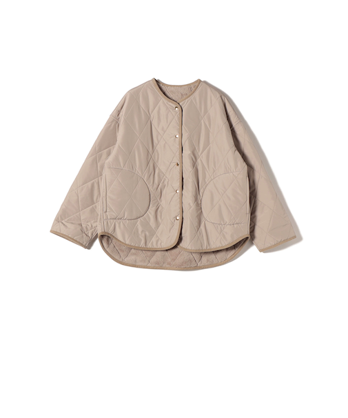 SHIPS Colors:リバーシブル キルティング コート