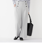 SHIPS Colors:〈洗濯機可能〉起毛TR マリン パンツ 3