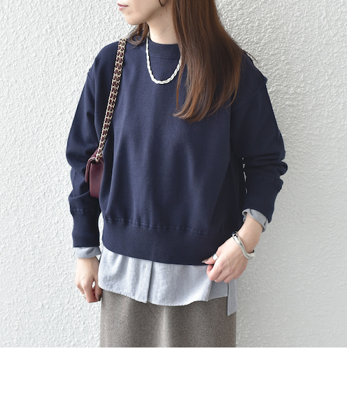 《一部追加予約》SHIPS Colors:〈手洗い可能〉スウェットライク バックジップ ニット◆