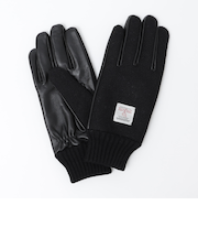 SHIPS:〈タッチパネル対応〉HARRIS TWEED レザー コンビ グローブ