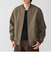 SHIPS: ダウンファブリック ブルゾン