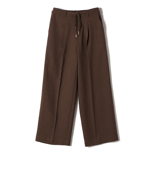 《予約》SHIPS Colors:〈手洗い可能〉ウールライク イージー ワイドパンツ 2◆