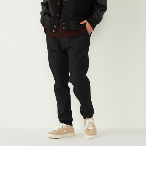 SHIPS Colors:〈手洗い可能〉バック フリース 裏起毛 ストレッチ リブ パンツ2