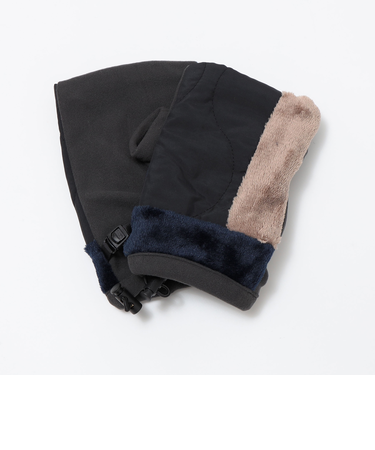 SHIPS Colors:キルティング パターン フィンガーレス グローブ