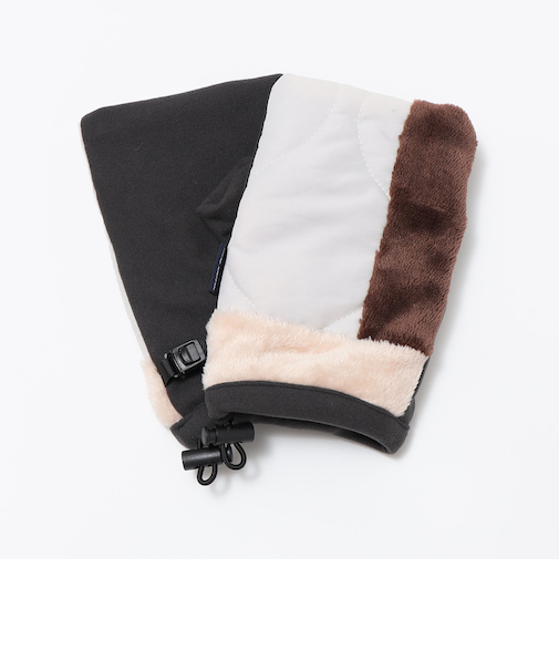 SHIPS Colors:キルティング パターン フィンガーレス グローブ