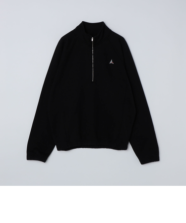 ROA: LOGO 490gsm HEAVY HALF ZIP