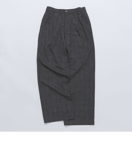 City Ambient Products: チェック＆ストライプ 2タック ワイド