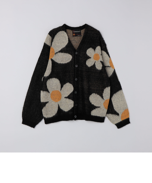 TOWNCRAFT: SHAGGY VINTAGE PATTERN V CARDIGAN