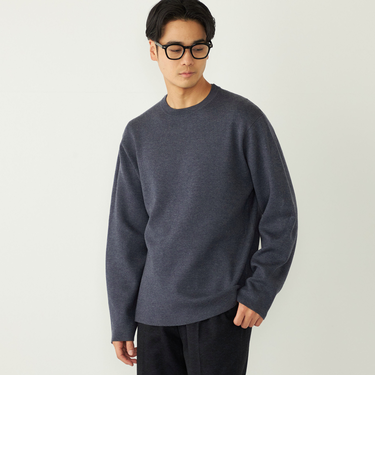 《新色追加予約》SHIPS Colors:〈吸湿発熱〉Solist(R) Heat ミラノ ニット◇