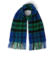 SHIPS Colors:〈手洗い可能〉ウール チェック ストール