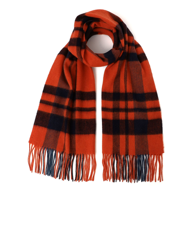 SHIPS Colors:〈手洗い可能〉ウール チェック ストール