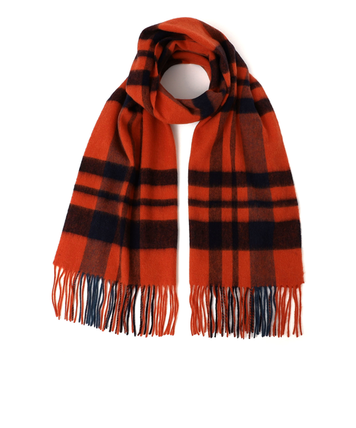 SHIPS Colors:〈手洗い可能〉ウール チェック ストール