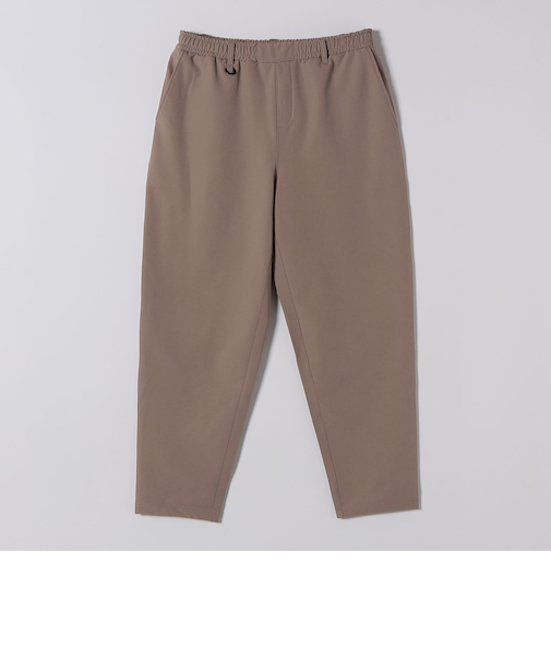 《予約》SHIPS Colors:〈洗濯機可能〉バックフリース ストレッチ イージー パンツ◆