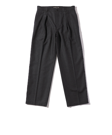 Southwick Gate Label: サキソニー 1プリーツ スラックス