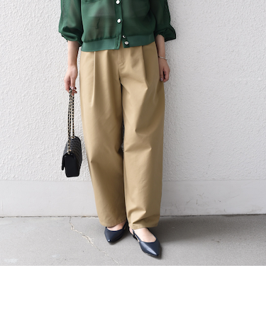 SHIPS Colors:〈洗濯機可能〉TC チノ カーブ パンツ 2