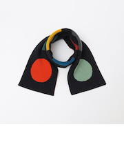 JO GORDON: Small Multicolour spot scarf