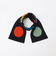 JO GORDON: Small Multicolour spot scarf