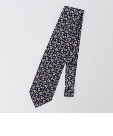 GALLIA: シルク ガムツイル スクエア コモン ネクタイ