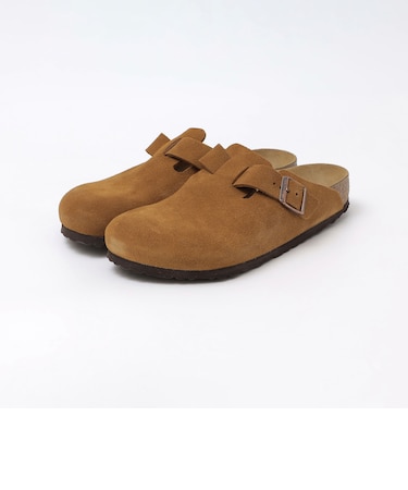BIRKENSTOCK: SUEDE BOSTON