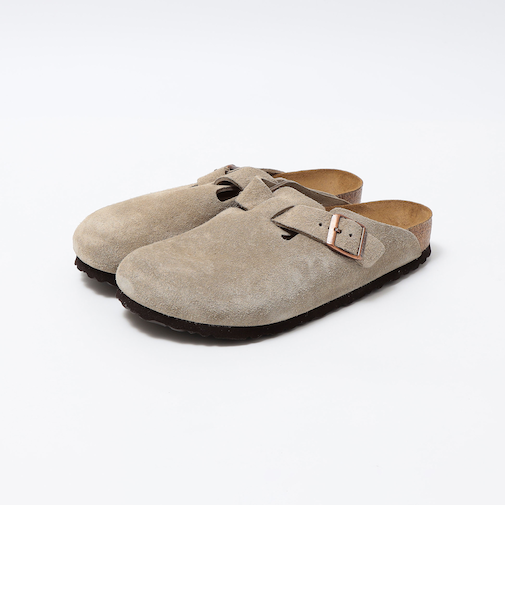BIRKENSTOCK: SUEDE BOSTON