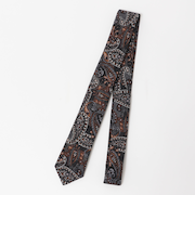 MARCEL LASSANCE: WOOL PAISLEY NARROW TIE