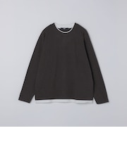 SHIPS Colors:サカリバ フェイクレイヤード ロンT